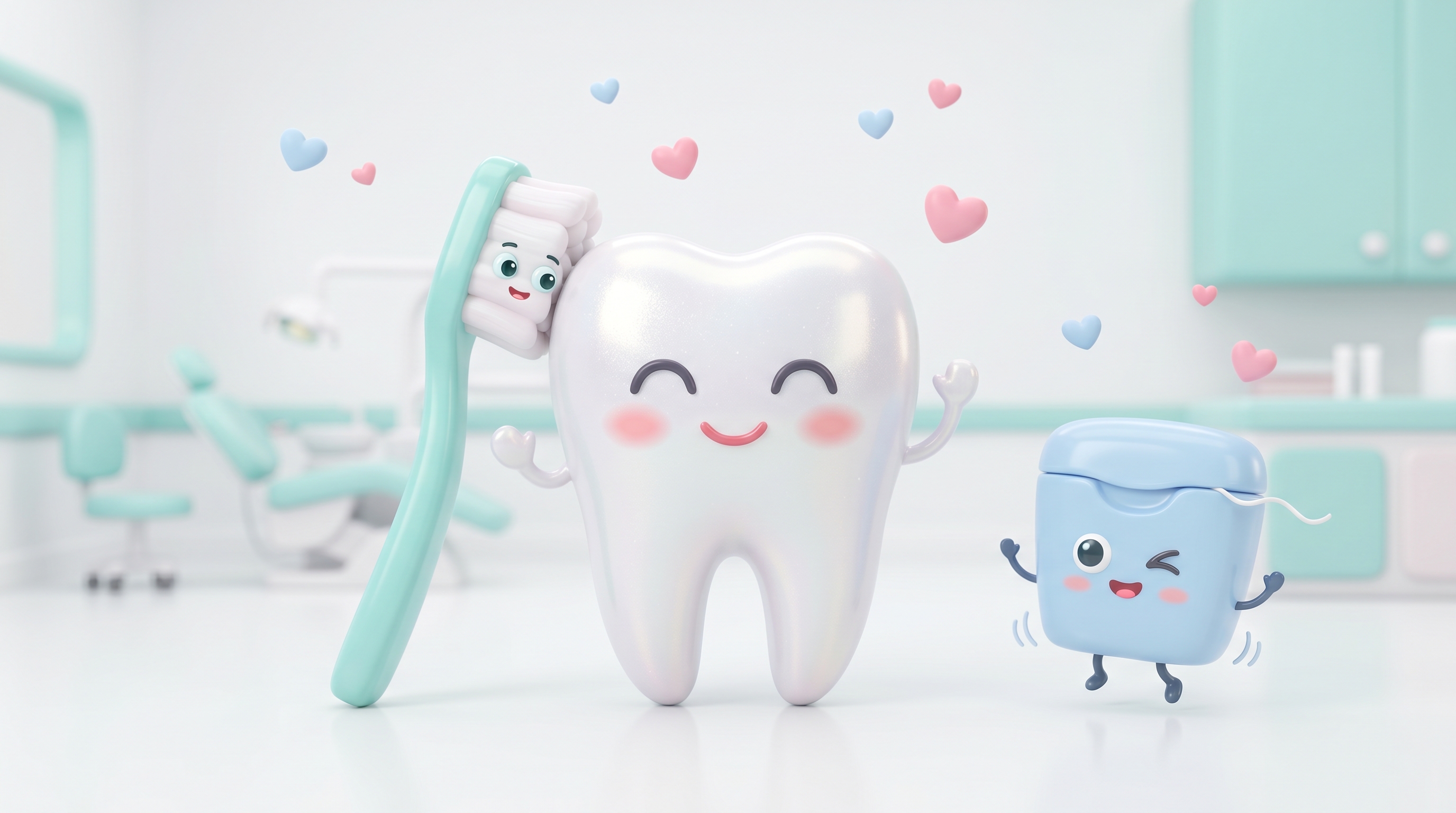 3D tooth illustration